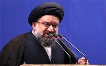  حجت‌الاسلام خاتمی در تجمع بزرگ حوزویان: تا آخرین قطره خونمان از سپاه پاسداران حمایت می‌کنیم