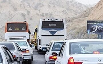 ترافیک نیمه‌سنگین در محورهای هراز، فیروزکوه و امام رضا(ع) +جزئیات