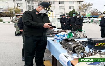 گزارش تصویری کشفیات نیروی انتظامی استان کرمانشاه در  طرح ظفر ۷ طی ۷۲ ساعت