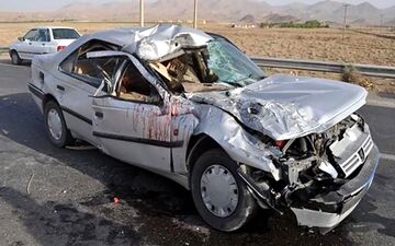 5 مسافر در 2 خودروی پژو 405 و پراید جزغاله شدند / تصادف مرگبار در جاده جاجرم
